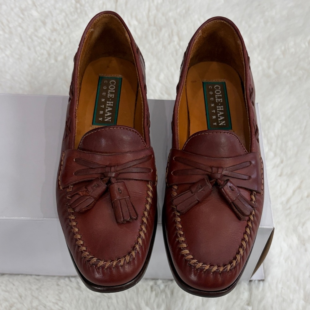 Cole HaanBrown Loafers,Size 5.5M,Made in Brazil - Picture 3 of 17